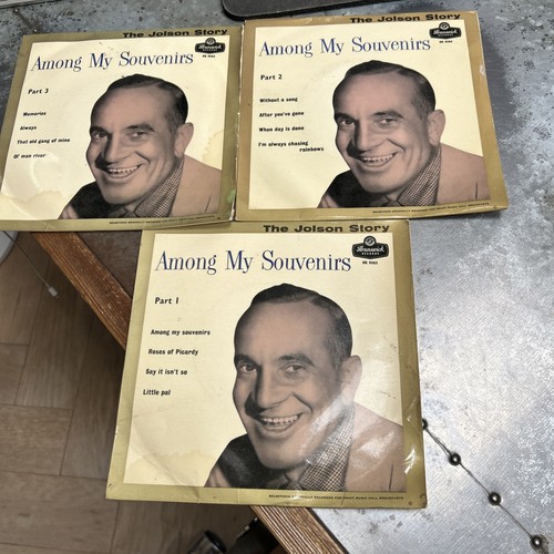 Jolson among my souvenirs - -,