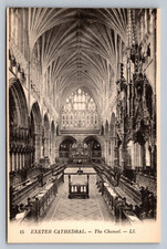 POSTCARD - EXETER CATHEDRAL -