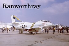 Original Aircraft slide US Navy 154634 Douglas TA-4J Skyhawk  N island 1974#2036