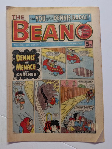 Beano comic 1850 december - beano,
