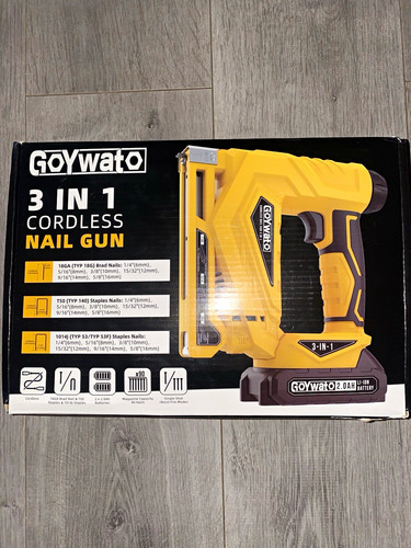 Goywato cordless nail - cordless,