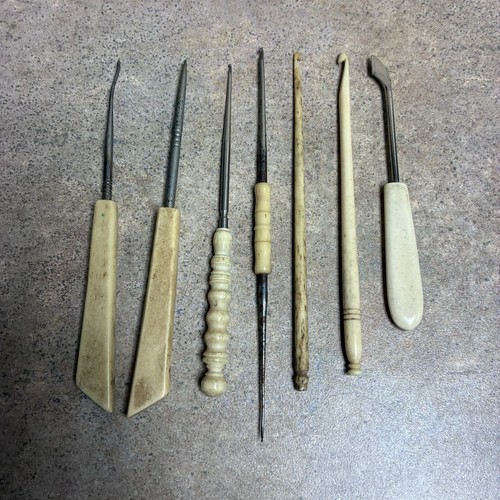 Antique lot bone - lot,