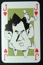 1 x playing card Gordon Brown