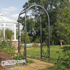 Metal Steel Garden Round Top