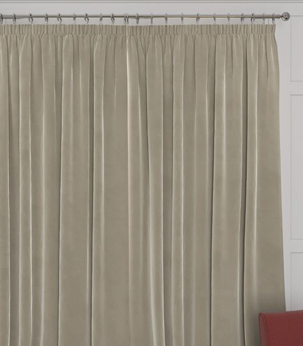 Velvet champagne curtains - champagne,