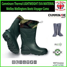 Camminare Thermal LIGHTWEIGHT EVAMATERIAL Wellies Wellingtons Boots Voyager Camo