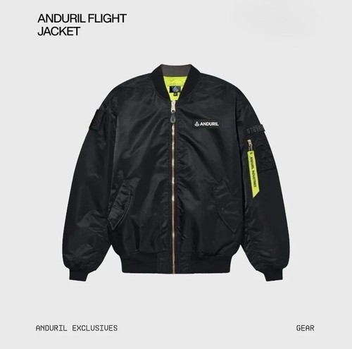 Black satin anduril industries - satin,