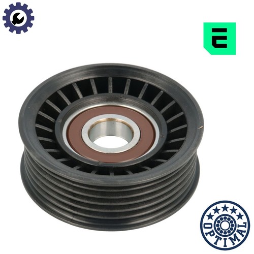 Tensioner pulley vribbed - vribbed, belt