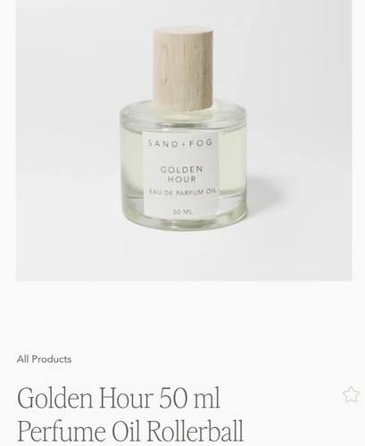 Sand and fog perfume - and,