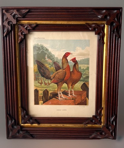 Antique victorian henny game - victorian,