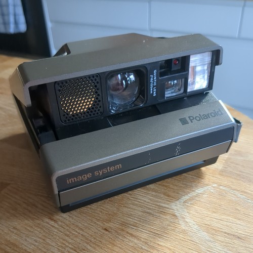 Vintage polaroid spectra image - spectra,
