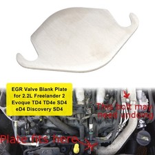 EGR Valve Blank Plate for 2.2L