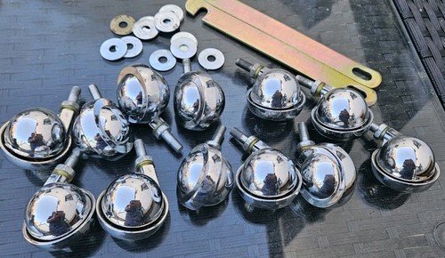 Vintage chrome shepherd ball - vintage,