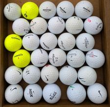 10 Nike, 6 Callaway, 4 Bridgestone and 10 Pinnacle  used golf balls - vgc.