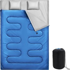 Double Sleeping Bag 2 Pillow