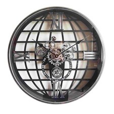 Globe Style Round wall clock