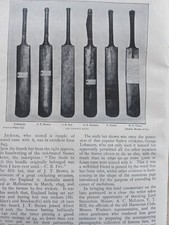 Famous Cricket Bats Rare Old