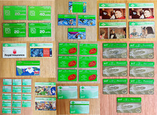 Collection 49 x Vintage BT British Telecom UK Phone Cards + 1991 Card Calendar