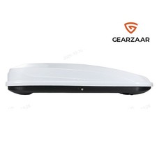 320 Litre Capacity Car Roof Box Gloss white Finish Camping Travel Top Luggage
