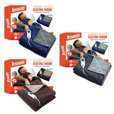 Electric Heated Throw Soft Fleece Over Blanket Warm Cosy Winter 160cm x 120cm	