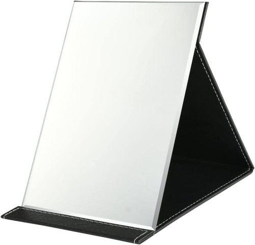 Folding tabletop mirror - folding, with