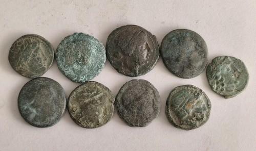 Lot ancient greek bronze - of,