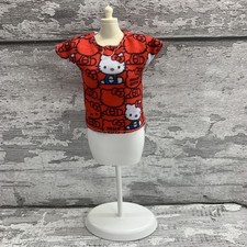 Barbie Doll Red  Hello Kitty Top Mattel