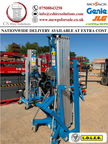 2022 genie sla25 material lift - genie,