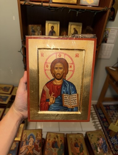 Christ blessing orthodox icon - blessing,