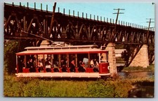 Postcard Car #441 Under Bridge