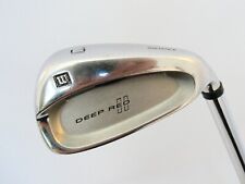 Wilson Deep Red II # 6 Iron - Fat Shaft Step Control Regular Steel ~USED~