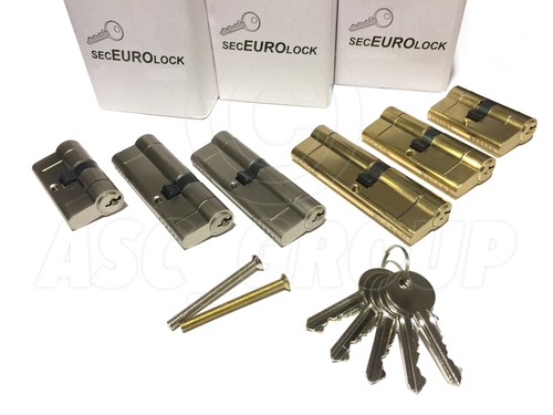 Seceuro euro pvc door - seceuro, lock