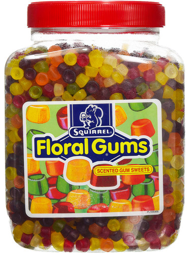Squirrel floral gums full - squirrel,