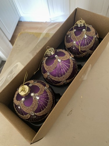 Gemporia set glass purple - set,