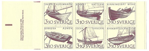 Sweden 1988 inland - inland, boats