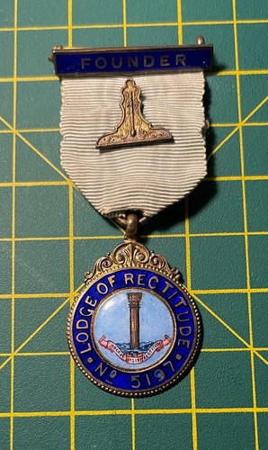 Masonic medal founders - masonic,