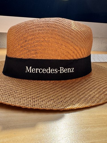Mercedes benz tennis straw hat - mercedes-benz,