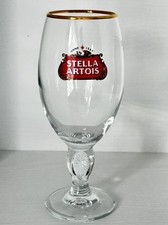 1 X Stella Artois Half Pint Chalice Beer Glass 33cl  Excellent Condition