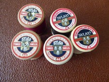 5 x Reels Sylko Cotton