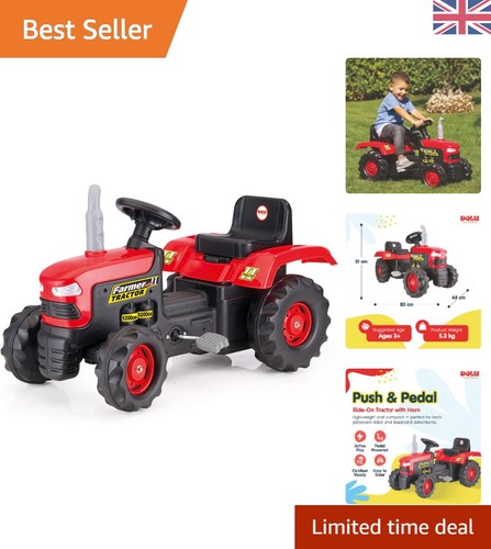 Child pedal tractor - child's,