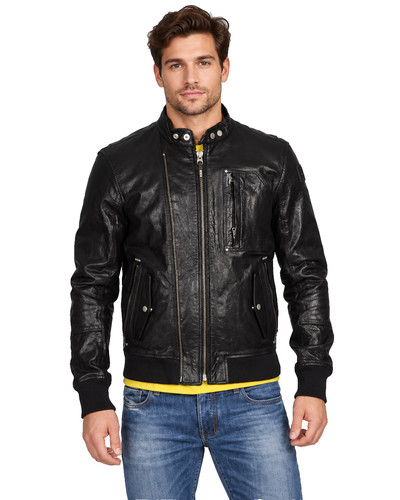 Diesel leys leather - diesel, jacket