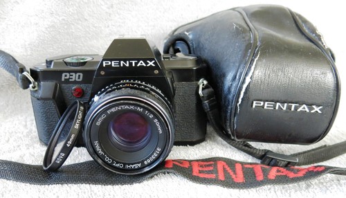 Pentax p30 35mm slr film - slr,