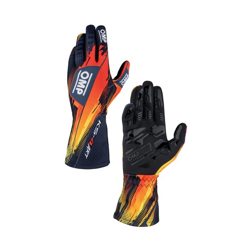 Omp karting kart gloves - ks-4,