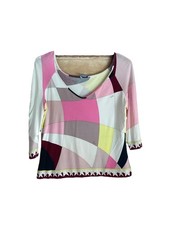 Emilio Pucci Firenze Vintage Top 16 100% Authentic