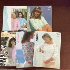 5 Patons Cotton Ladies