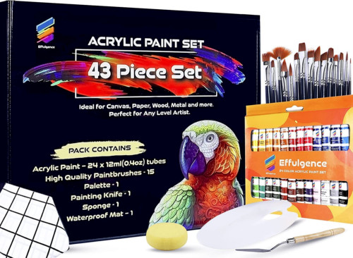 Acrylic paint set - x,