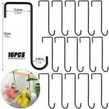 16×Hanging Basket Brackets