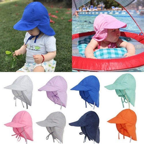 Kids hat with neck - kids, flap