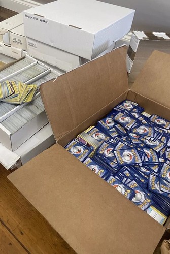 1000 pokemon cards joblot - 1000,