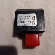 M&M TYPE 7200 SOLENOID VALVE COIL 24 VOLTS AC 18VA 50HZ